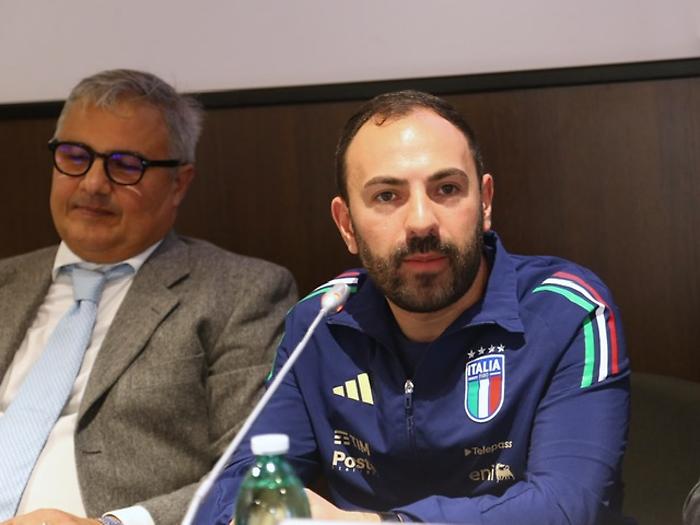 Il ct azzurro Samperi