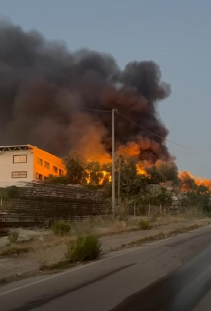 Ravanusa incendio