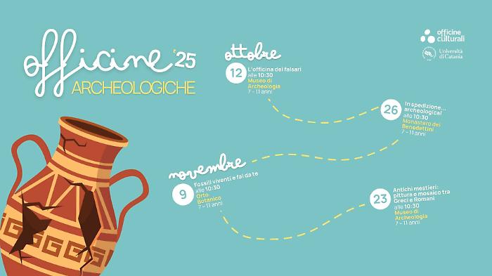  Officine archeologiche: laboratori per bambine e bambini alla scoperta del passato  