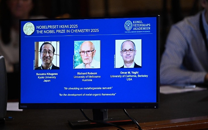 Il Nobel per la chimica 2025 agli architetti delle molecole che "mangiano" la CO2