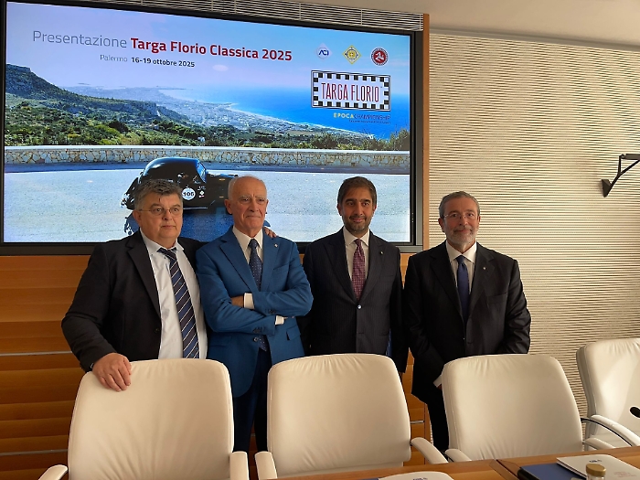 La presentazione della Targa Florio 2025