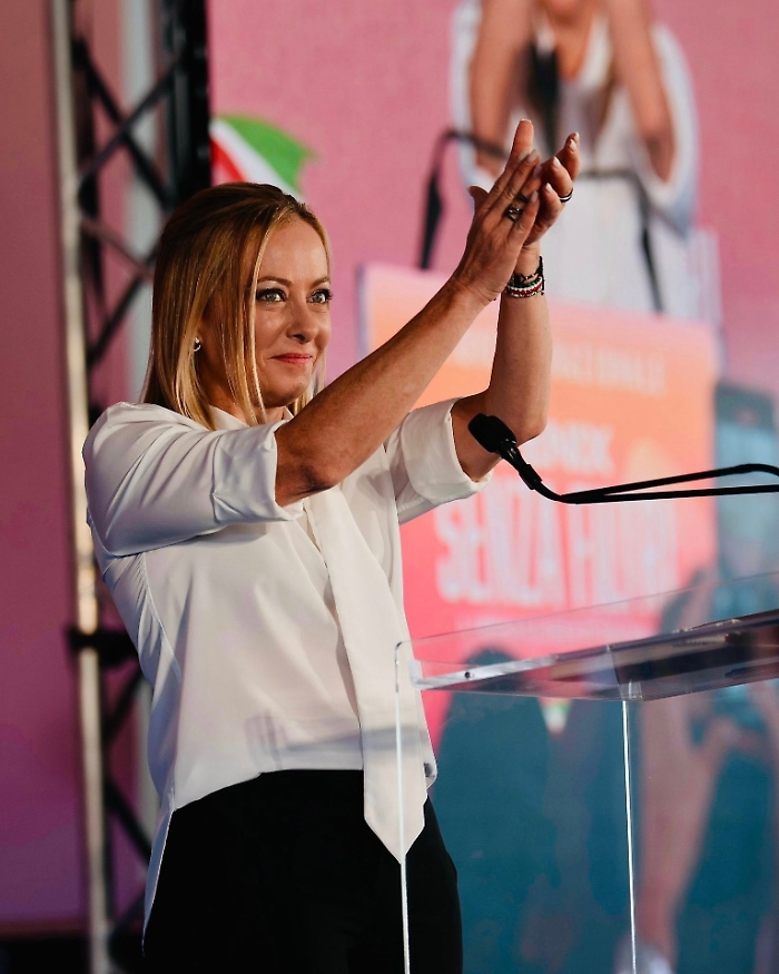 Giorgia Meloni, premier Italia