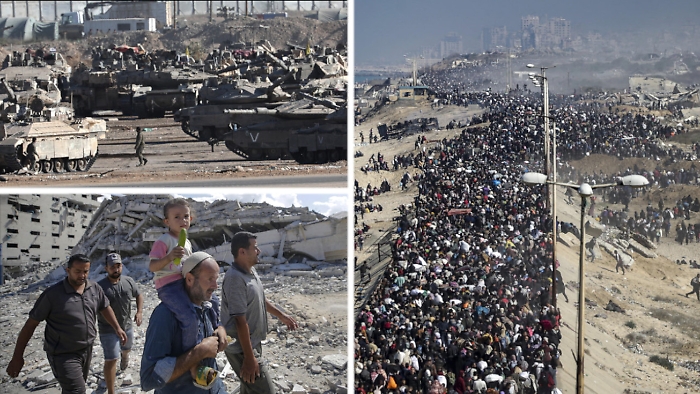 Migliaia di palestinesi tornano a Gaza City dopo il ritiro dell'esercito israeliano, Hamas ha ora 72 ore per liberare gli ostaggi