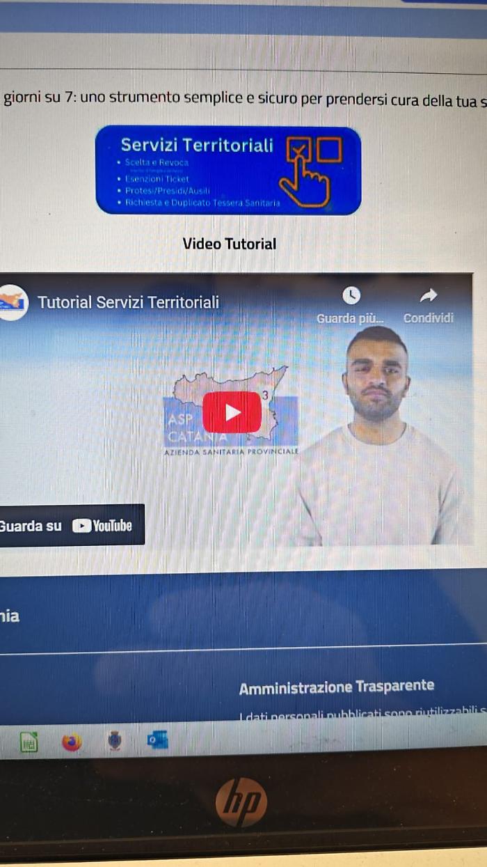 Servizi territoriali Asp Catania