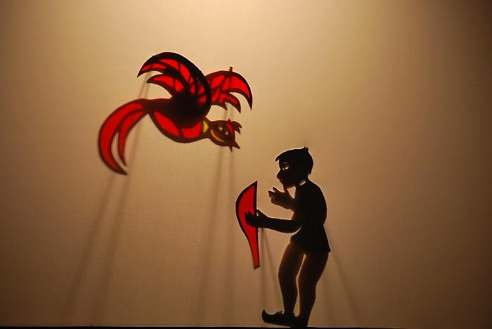 Una scena dello spettacolo "Fiaba Orientale"