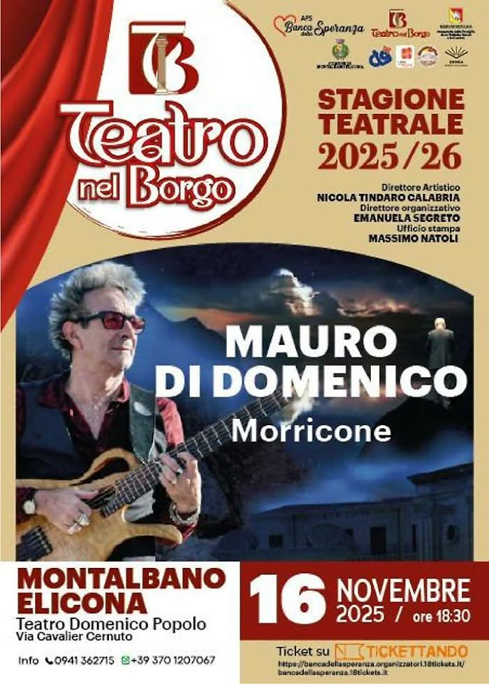 Mauro De Domenico, “Omaggio a Ennio Morricone”