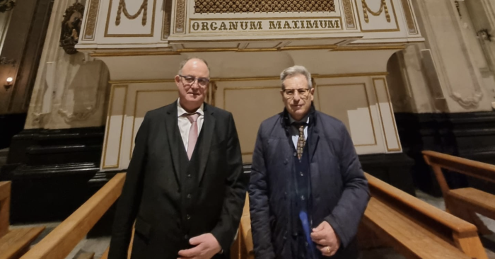 Ragusa, atmosfera magica per il concerto di De Maeyer al duomo di San Giorgio