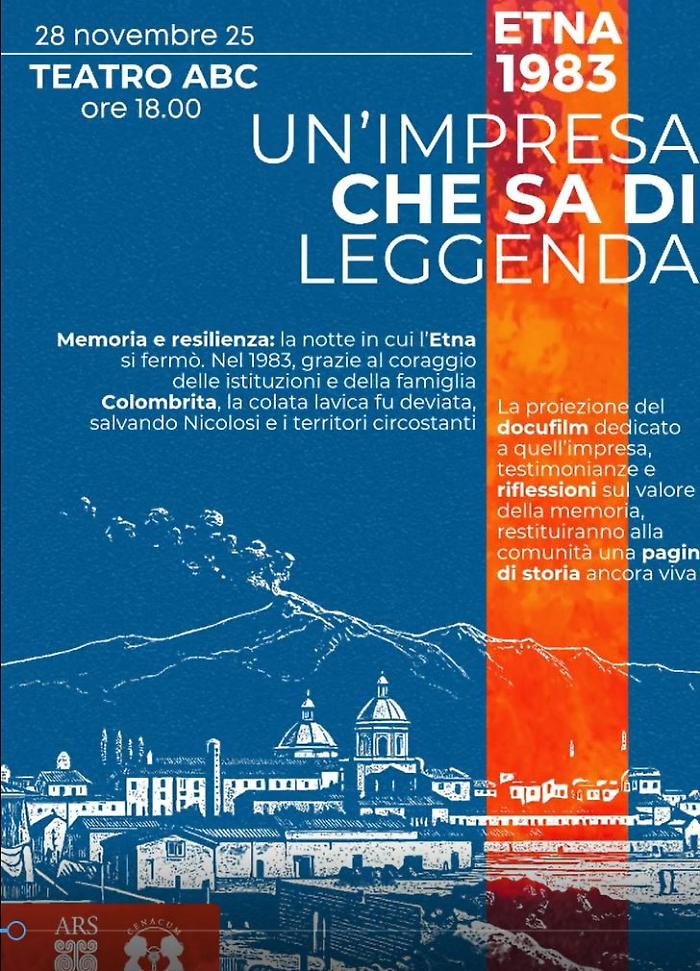 Locandina Evento “Etna 1983. Un’impresa che sa di leggenda”