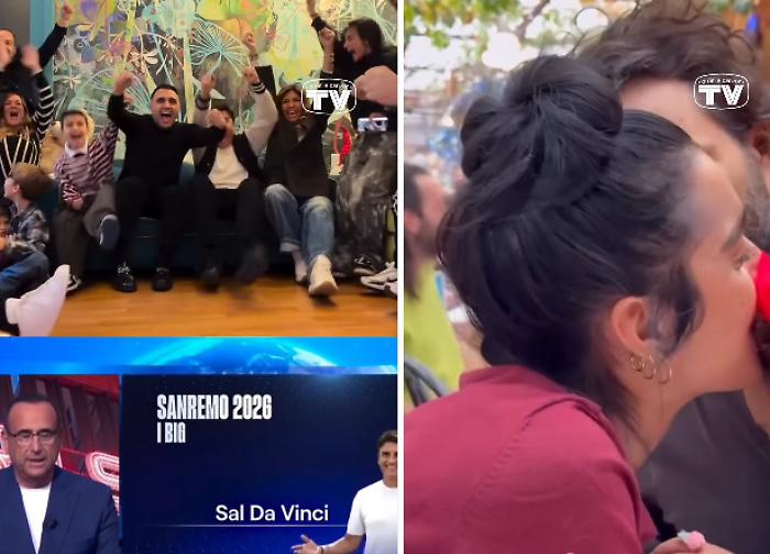 Festival di Sanremo, i video dell'euforia di "chi ce l'ha fatta"
