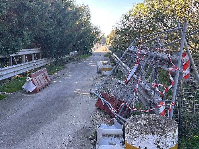Sciacca, consegnati i lavori per la riapertura del viadotto Cansalamone 