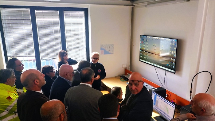 Inaugurata la nuova sala operativa di Protezione civile