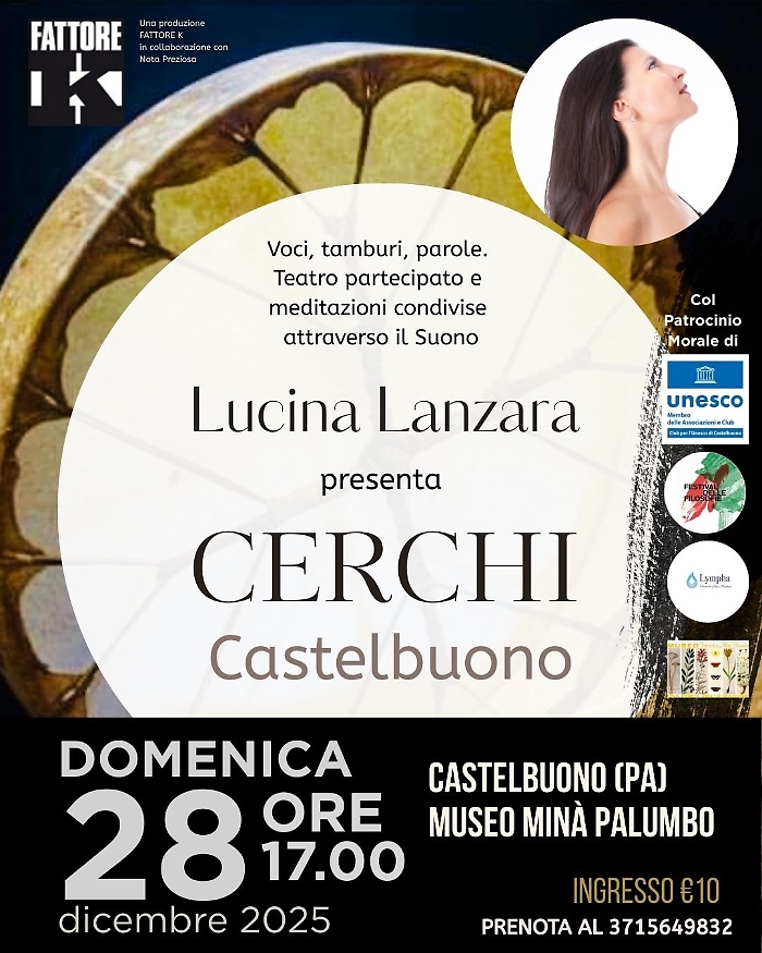 Castelbuono - Cerchi: viaggio sonoro e rito comunitario al Museo Min&agrave; Palumbo  