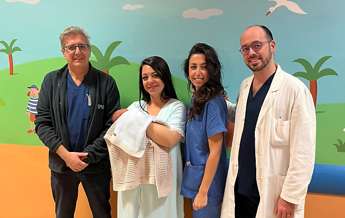 Samuele &egrave; il primo nato del 2026 a Palermo