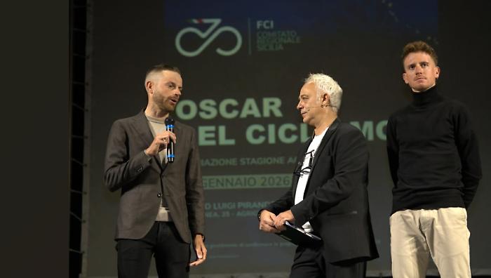 "Oscar del Ciclismo" ad Agrigento con le stelle Damiano Caruso e Filippo Fiorelli