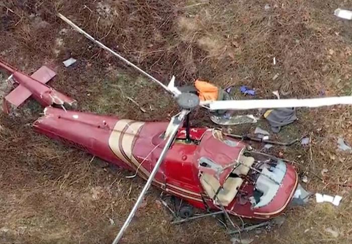 Elicottero privato si schianta dopo aver urtato una slackline: morto il pilota che stava peer sposarsi e le sue tre nipoti