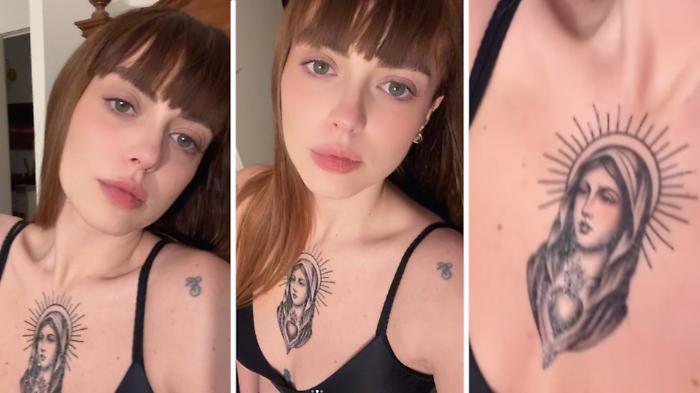 Annalisa, quel tatuaggio sul petto che ha incendiato la rete: provocazione pop, simboli sacri e la sottile linea tra vero e fake