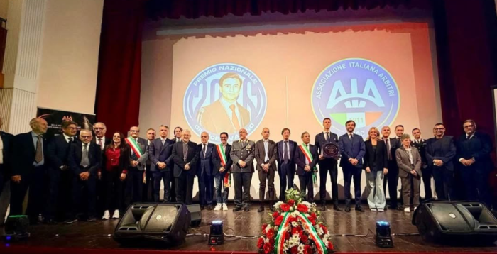 Arbitri e legalit&agrave;: grande successo del Premio Nazionale Aia Giudice Livatino