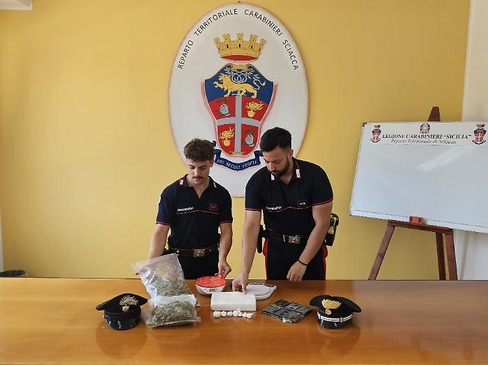 Ribera: blitz antidroga, un uomo finisce in carcere
