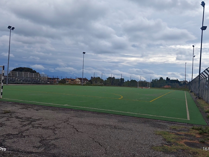 Una “tensostruttura” all’interno del campo sportivo “Giusi Pipino”