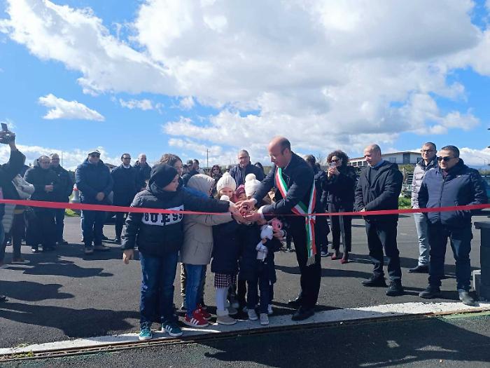 Inaugurato a Maletto il Centro comunale di raccolta rifiuti