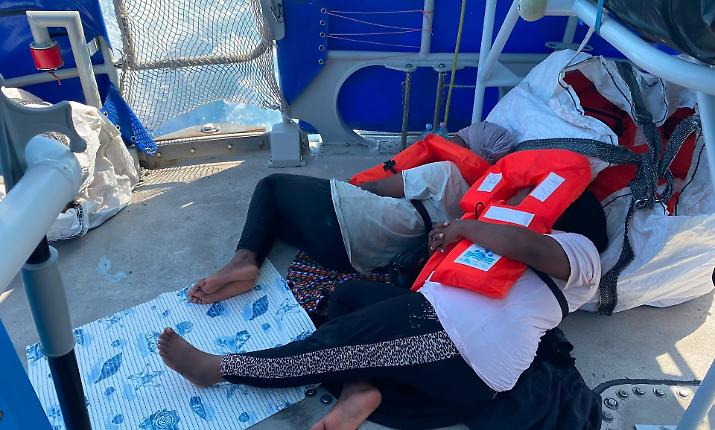 lampedusa migranti ong